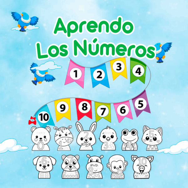 Nros 0 al 10 - Animalitos