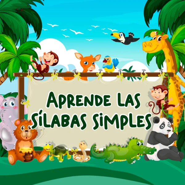 Sílabas simples - Animalitos